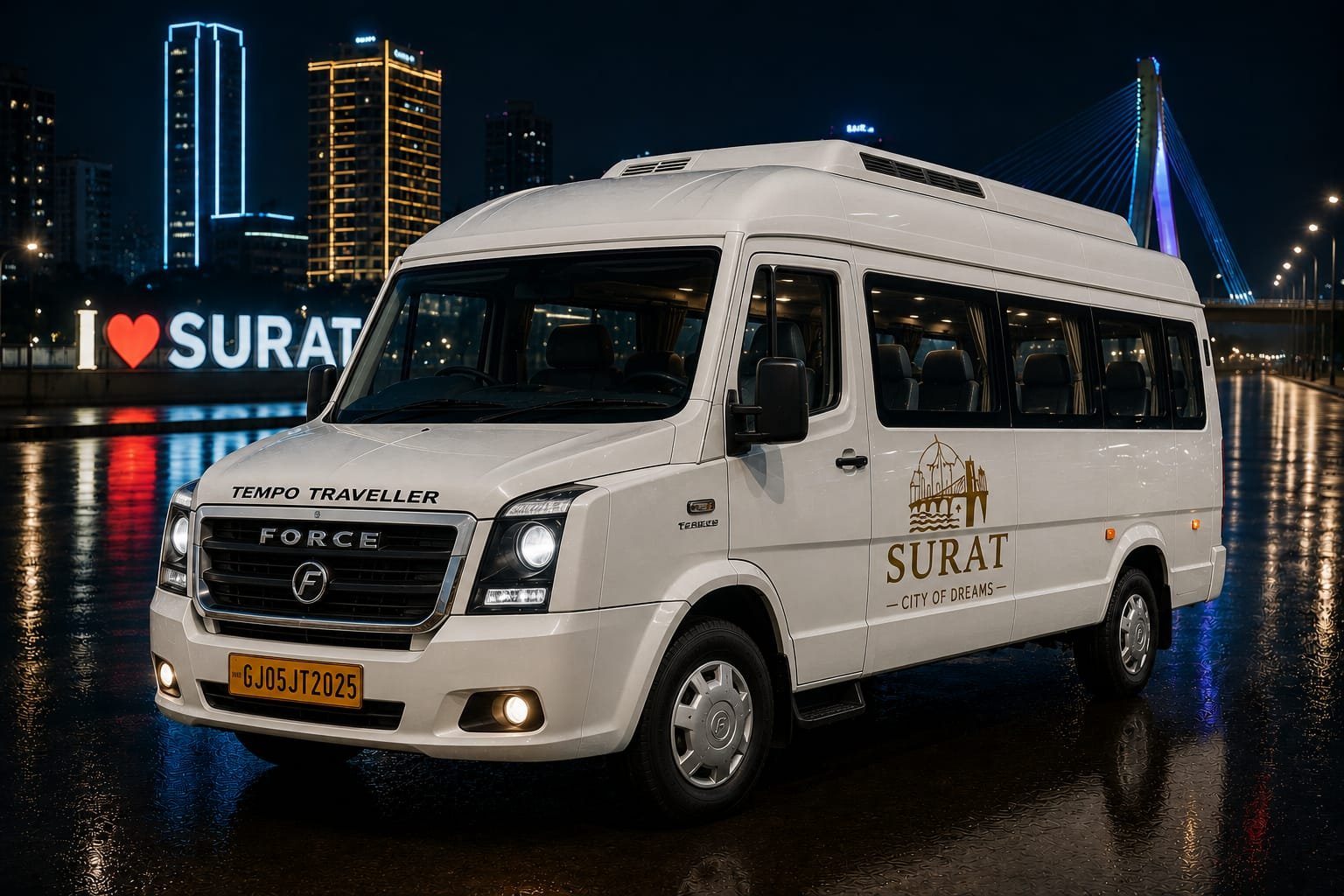Tempo Traveller Cab Surat